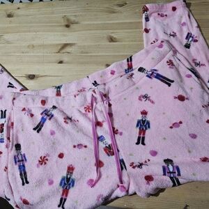 Pink Nutcracker Print Pajama Set